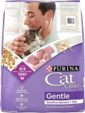 Purina Cat Chow Gentle Dry Cat Food, Sensitive Stomach + Skin - 13 Lb