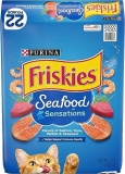 Purina Friskies Dry Cat Food Seafood Sensations - 22 Lb