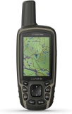 Garmin 010-02258-10 GPSMAP 64sx, Handheld GPS with Altimeter and Compass