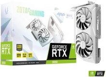 Zotac Gaming GeForce RTX 3060 AMP White Edition 12GB GDDR6 192-bit 15 Gbps PCIE 4.0 Gaming Graphics Card
