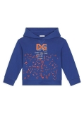 Dolce&Gabbana Little Kid's & Kid's Bluette Logo Sweatshirt