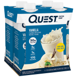 Quest Vanilla Protein Shakes - 3 Pack