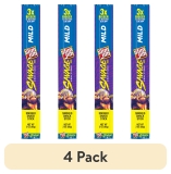Slim Jim Savage Size Mild Meat Stick Meat Snacks 3 oz (4 pack)