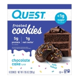 Quest Nutrition 5g Protein Frosted Cookie Snack Chocolate Cake 8ct 2X