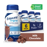 Ensure Original Meal Replacement Nutrition Shake Milk Chocolate 8 fl oz 6 Pack Ready To Drink