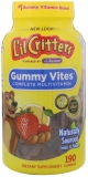 Lil Critters Gummy Vites Multivitamin Mineral Formula for Kids 190 ea Pack of 3