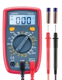 AstroAI Digital Multimeter Tester 2000 Counts with DC AC Voltmeter Ohm Volt Amp Meter Measures Voltage Current Resistance Continuity Diode Blue