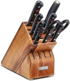 WUSTHOF Gourmet 10-Piece Knife Block Set - Top Quality Cutlery Collection