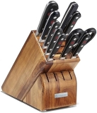 WUSTHOF Classic 11-Piece Knife Block Set in Acacia Wood Finish