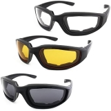 Modi Fly 3 Pairs Motorcycle Riding Glasses Goggles UV Protection Windproof Sunglasses