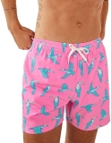 Chubbies Men's Swim Trunks: 4-Way Stretch Beach Shorts with Mesh Lining