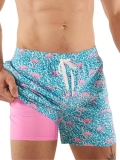 Chubbies Men's Swim Trunks 5.5" - Lined Classic Board Shorts with 4-Way Stretch