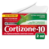 Cortizone 10 Maximum Strength Anti-Itch Cream, 2 oz, 1% Hydrocortisone