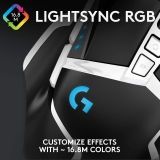 Logitech G502 SE Hero RGB Gaming Mouse - 11 Buttons - 16K DPI - Rubber Grips - 50M Clicks - Dual Scroll Wheel