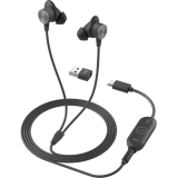 Logitech Zone Wired Earbuds UC Graphite - 981-001012, Professional-Grade Audio