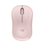 Logitech M220 Silent Wireless Mouse, 2.4 GHz USB Receiver, 1000 DPI, Ambidextrous - Rose