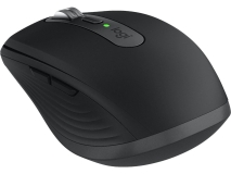 Logitech MX Anywhere 3 Wireless Mouse, Compact Performance, Fast Scrolling, 4000DPI, Customizable Buttons - Black