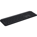 Logitech MX Keys Wireless Illuminated Keyboard with Tactile Typing & Backlighting, Bluetooth, USB-C - Black