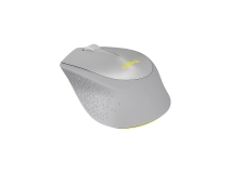 Logitech M330 Silent Plus Wireless Mouse in Gray - Quiet Operations
