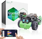 ROBOBLOQ Q-Scout STEM Projects for Kids Ages 8-12, Coding Robot, Learn Robotics, Electronics and Programming