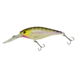 Berkley Flicker Shad Fishing Lure 1 4 oz Purple Tiger Soft Bait for Bass Panfish