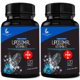 Liposomal Vitamin C 1000mg Supplement Enhanced Absorption Immune Support Collagen Booster