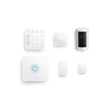 Ring Alarm 5-Piece Security Kit with Ring Outdoor Cam Plus and Plug-In Power Adapter