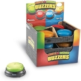 Learning Resources Set of 12 Learning Resources Game Show Buzzers with Lights Sounds Classroom Trivia Ages 3