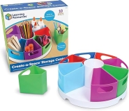 Learning Resources Space Storage Center - Rotating Toy Organizer for Classroom, Home, Office