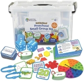 Learning Resources Preschool Skill Builders Kit Alphabet Number Recognition, Classroom Math Toys