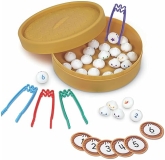 Learning Resources Dumpling Dash Math Game Montessori Fine Motor Counting Toy for Preschool