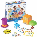 Learning Resources Fox in the Box Position Word Activity Set - Kids Educational Spelling Game