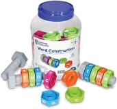 Learning Resources Word Construction Spelling Kit 36-Piece Classroom Game for Kids 5