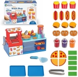 Learning Resources Mini Snack Shop Sorting Set Kids Play Food, Role Play Store, Toddler Toy Gift
