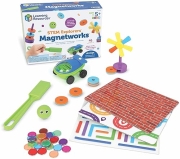 Learning Resources Magnetworks Magnetic Tiles STEM Toys for Kids Sensory, Motor Skills Gift