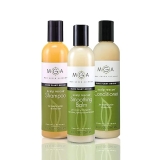 Max Green Alchemy Vega Hair Shampoo, Conditioner Smoothing Balm - Organic, Color Safe, 8.8oz