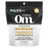 Om Mushrooms Master Blend Organic Mushroom Powder with Botanicals, 6.34 oz 180 g