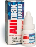 Allimax Liquid Garlic Supplement 0.33 fl oz 100 Stabilized Allicin, Vegan Immune Support