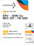 Peptidology KPV, GHK-Cu, BPC-157 + TB-500 (KLOW Blend)