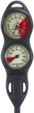 Scubapro U-Line 2-Gauge Diving Console with Pressure Depth Gauges, Metric, Plastic