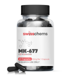 Swisschems MK-677 (Ibutamoren), (10mg/capsule) 60 Capsules