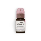 Tina Davies Perma Blend Brow Pigment - Permanent Eyebrow Makeup, Bolder Brown, 0.5oz