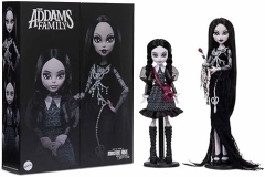 Monster High Skullector Addams Family Doll Set Morticia Wednesday, Articulated Collectibles