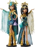 Monster High Mummy Majesties Cleo Nefera De Nile Doll Set with Gold Accessories Clothes