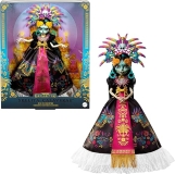 Monster High Skelita Calaveras Doll 2025 Día de Muertos Collectible with Aztec Gown Accessories