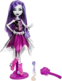 Monster High Spectra Vondergeist Booriginal Doll with Stand, Diary Pet Ferret Rhuen Collectible