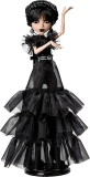 Monster High RaveN Wednesday Doll in Black Gothic Gown with Accessories Stand Collectible