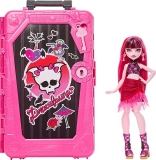 Monster High Skulltimate Secrets Draculaura Doll Set with Suitcase, Clothes 19 Surprises