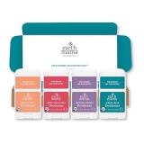 Earth Mama Mini Deodorant Travel Set - Organic Calendula, Fragrance-Free, Sensitive Skin Safe 4-Pack