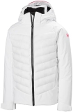 Helly Hansen Junior Unisex Serene White Jacket Size 16, Lightweight Waterproof Coat